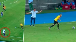 VIDEO | No se vio: Almirón, desesperado con Pol Fernández segundos antes del gol de Deportivo Pereira