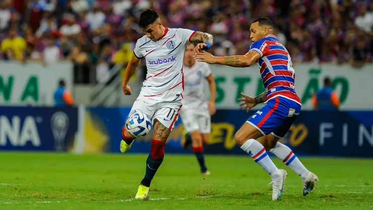 San Lorenzo luchó, pero cayó ante Fortaleza en Brasil y se complica en la Sudamericana