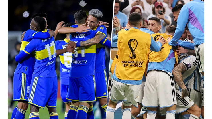 Defendió las dos camisetas, pero aseguró que jugar en Boca es más difícil que en la Selección