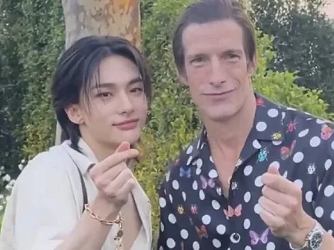 Iván de Pineda conduce el desfile de la línea de Dua Lipa por Versace y causa sensación en las redes sociales