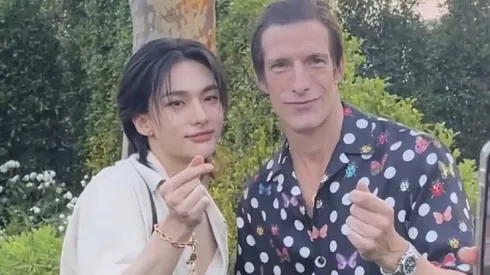 Iván de Pineda condujo desfile de Versace.