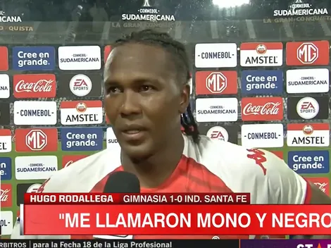 Indignante racismo: Rodallega denunció que los hinchas de Gimnasia le dijeron "mono" y "negro"