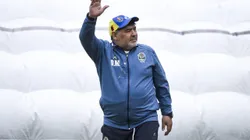 El inolvidable Diego Armando Maradona.