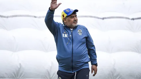 El inolvidable Diego Armando Maradona.