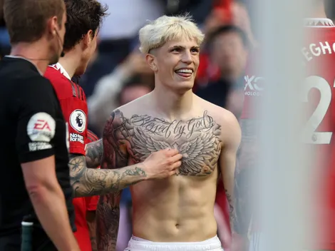 El amor incondicional: Garnacho bancó a la Selección Argentina ante Guatemala