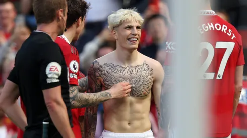 El amor incondicional: Garnacho bancó a la Selección Argentina ante Guatemala