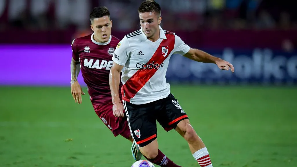 Agustín Palavecino nunca pudo engranar en River. (Foto: Getty)