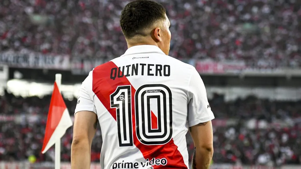 Quintero, con la 10 de Rier en la espalda. (Foto: Getty)