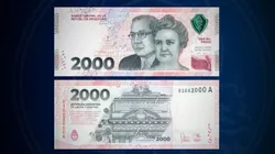 ¿Quiénes son las personas que aparecen en el nuevo billete de 2000 pesos?