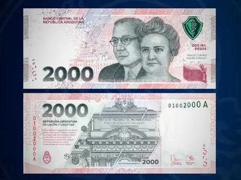¿Quiénes son las personas que aparecen en el nuevo billete de 2000 pesos?