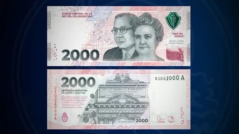 ¿Quiénes son las personas que aparecen en el nuevo billete de 2000 pesos?