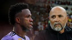 La frase de Sampaoli sobre el repudiable acto racista que sufrió Vinicius Jr en España