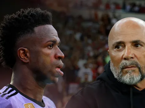 Sampaoli y un contundente mensaje para Vinicius Jr tras sufrir actos racistas en España
