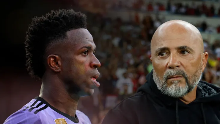 La frase de Sampaoli sobre el repudiable acto racista que sufrió Vinicius Jr en España