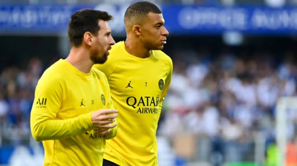 Mbappé no saludó a Messi tras su salida de PSG.