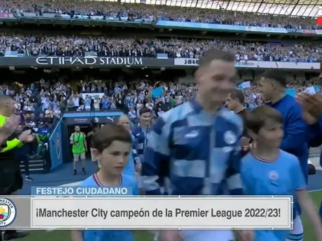 VIDEO | ¿Qué le dijo? La broma de Enzo Fernández que hizo estallar a Julián Álvarez durante el pasillo de honor