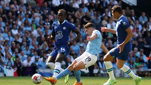 VIDEO | Julián Álvarez abrió el festejó del Manchester City campeón con un golazo