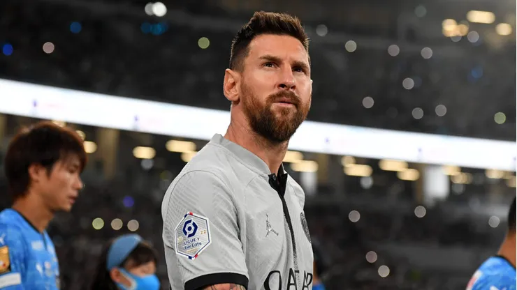 Lionel Messi y un nuevo trofeo para sus vitrinas.