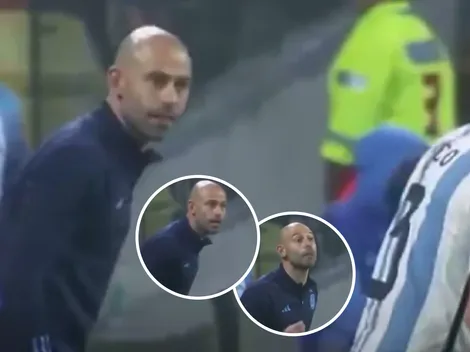 El reclamo de Mascherano al Colo Barco que no se vio: "¿Tenés algún problema?"
