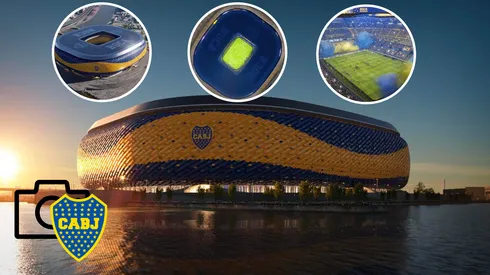 Las fotos de la Nueva Bombonera en la Isla Demarchi