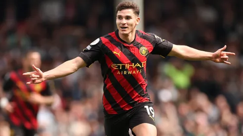 La impresionante marca ganadora de Julián Álvarez tras ser campeón de la Premier League