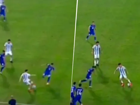 "Es cine": el video viral con los lujos del Colo Barco en el triunfo de Argentina a Uzbekistán