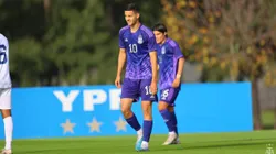 Valentin Carboni, integrante de la Selección Argentina Sub 20.