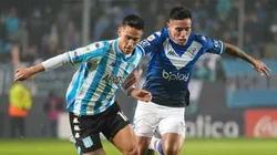 El partido entre Racing y Vélez fue suspendido.