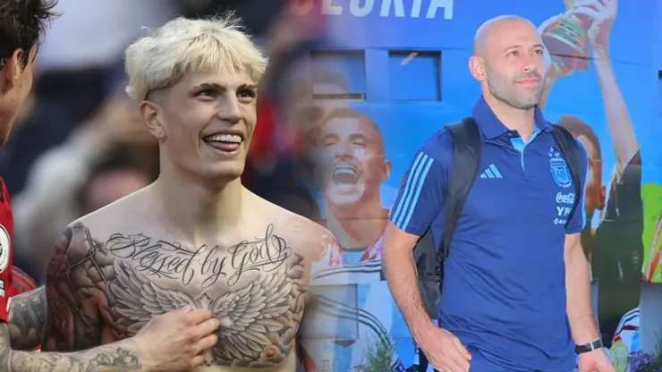 La fuerte declaración de Mascherano contra Garnacho por no disputar el Mundial Sub 20 con la Selección