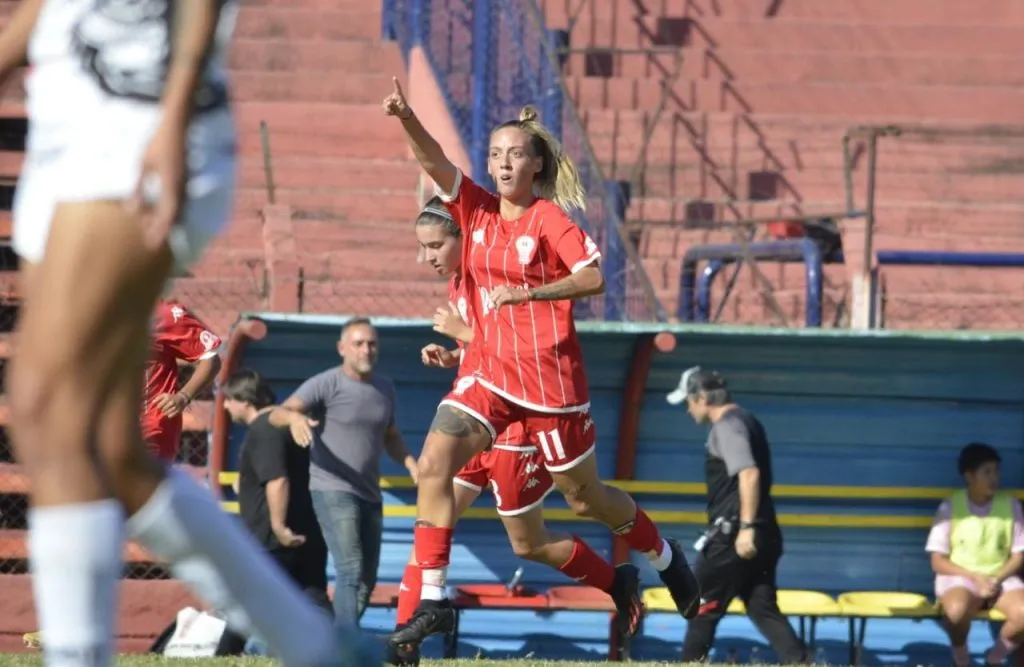 Delfina Pafundi anotó para Huracán. Prensa Huracán.
