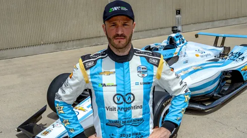 Agustín Canapino, participante de las 500 millas de Indianápolis en la IndyCar.