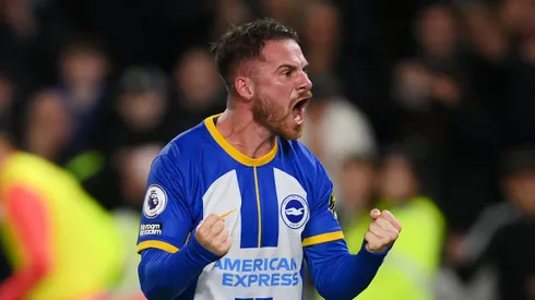 Alexis Mac Allister jugando en la Premier League