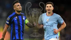 Lautaro Martínez y Julián Álvarez van por la Champions y un récord histórico.