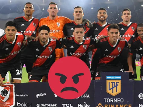 Los hinchas de River explotaron con un jugador titular ante Talleres: "Es uno menos"