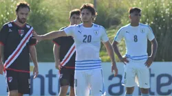 Sebastián Boselli en las juveniles de Uruguay