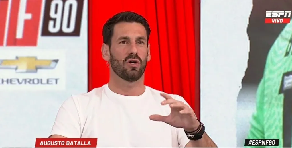 Augusto Batalla en ESPN F90