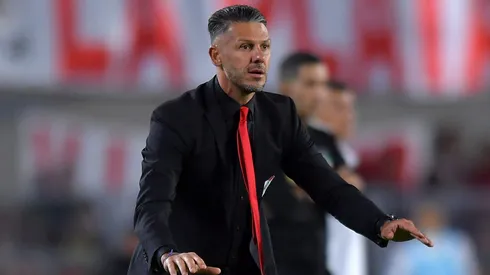 Martín Demichelis confirmó los once de River.