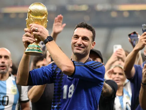 "Abrazo de campeones": el emotivo video de FIFA sobre Messi y Scaloni para felicitar al DT en su día