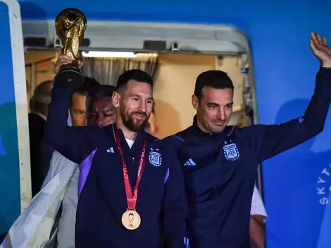 "Entrenó diferenciado, pero Messi está en condiciones de viajar"