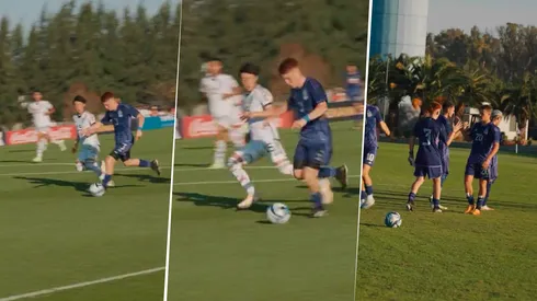 VIDEO | Así fue el GOLAZO del Colo Barco en el amistoso de la Sub 20
