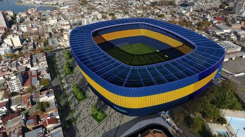 Render de La Bombonera 360°, proyecto de ampliación del estadio de Boca.