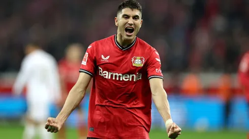 Exequiel Palacios en Bayer Leverkusen.