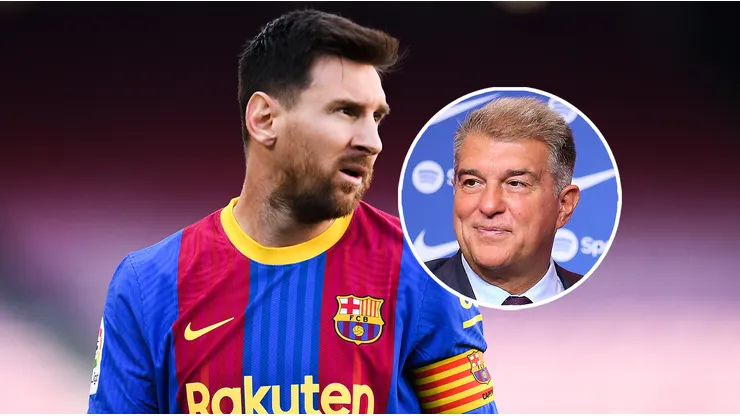 Joan Laporta habló sobre el posible regreso de Messi a Barcelona.