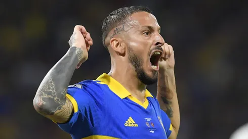 Benedetto le hizo tres goles a Patronato en la Supercopa Argentina, su mejor partido desde su regreso a Boca.