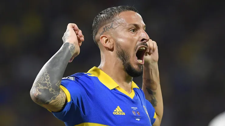 Benedetto le hizo tres goles a Patronato en la Supercopa Argentina, su mejor partido desde su regreso a Boca.