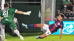 Federico Gattoni y Facundo Cambeses en el Banfield - San Lorenzo.