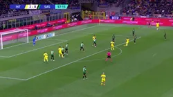 Gol de Lautaro Martínez vs Sassuolo