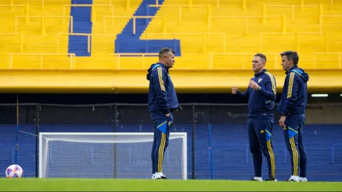 Jorge Almirón en La Bombonera