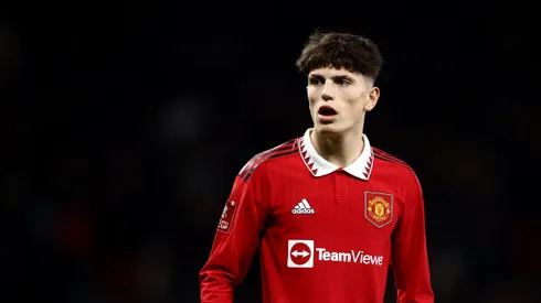 La insólita foto de Garnacho que recorrió el mundo y dio que hablar