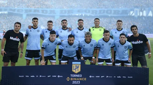 Belgrano de Córdoba y su camiseta tradicional.